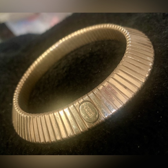 Vintage Forstner stretch bracelet 12kt GF - Picture 2 of 4